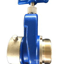 21/2" fire fighting equipment brass bule plated gate valve